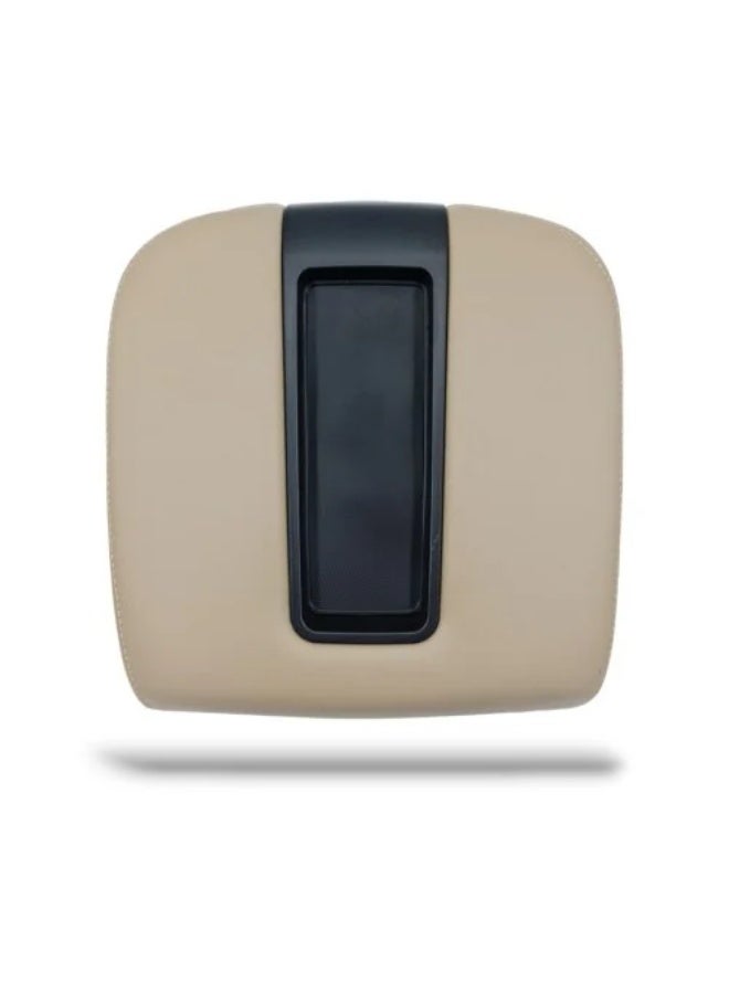 Armrest Cover for GMC Yukon and Chevrolet Tahoe 2007-2014 Beige Synthetic Leather Easy Installation - Image 1