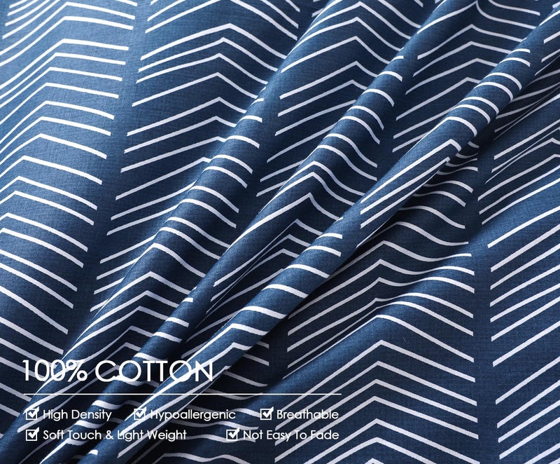 SLEEPBELLA Duvet Cover Queen Set 600 Thread Count Cotton Bedding Set (Queen, Greekn-lump) - Image 5