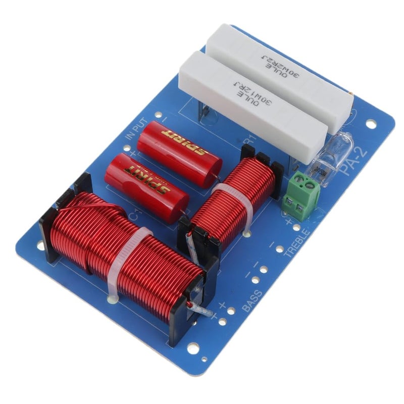 2 Way Crossover Filter Audio Frequency Divider For Home Speaker Amplifier System - Image 2