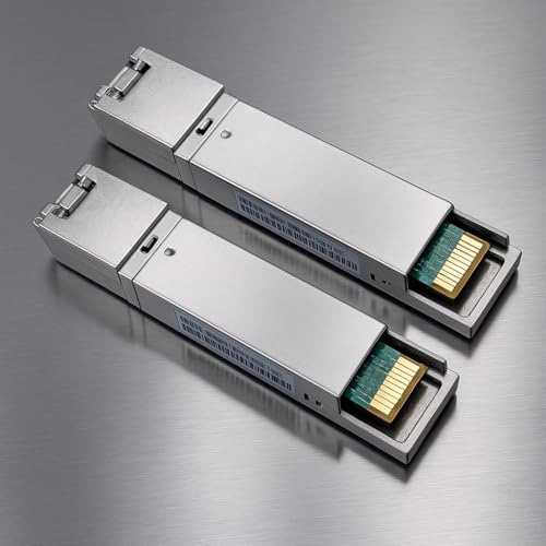 Elfcam® - 1-Piar 1.25G SFP Module Single Mode with The Fiber Optic Port SC/UPC Singlemode, DDM 10km, Compatible with Cisco et Open Switch - Image 2