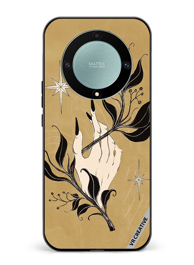 VR CREATIVE Protective Case Cover For Honor X9b Witch Hand Design Multicolour - Image 1