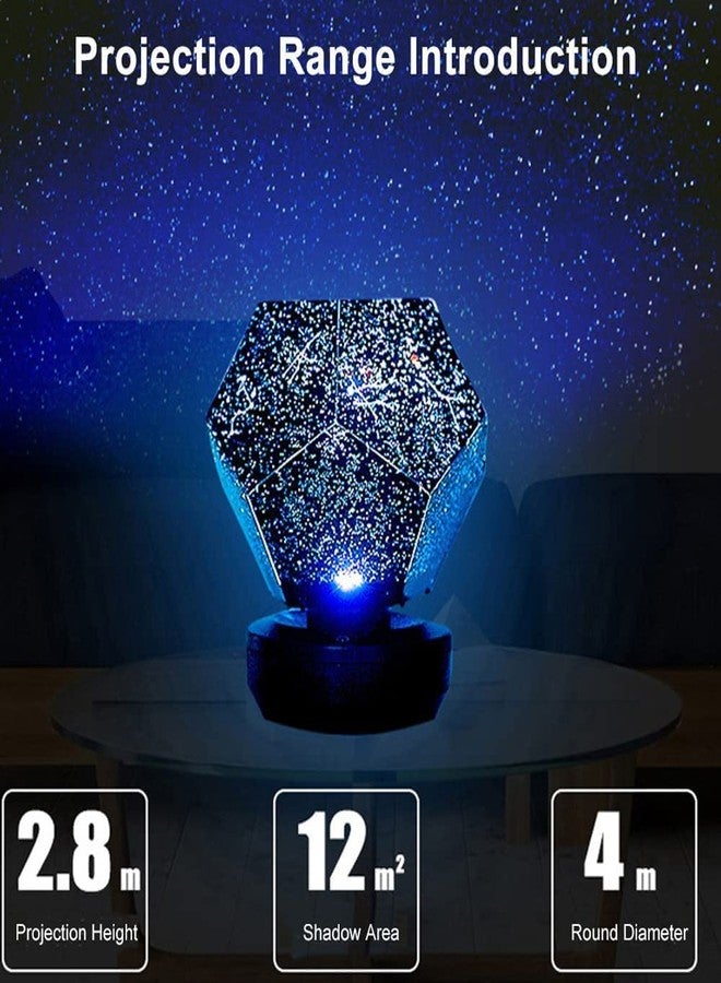 Deoxys Star Projector Galaxy Lamp Light Starry Sky Night Light Led Table Lamp Lite Starlight Nightlight Skylight Gift for Children Kids - Image 5