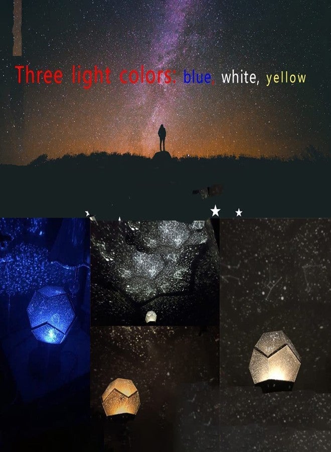 Deoxys Star Projector Galaxy Lamp Light Starry Sky Night Light Led Table Lamp Lite Starlight Nightlight Skylight Gift for Children Kids - Image 4