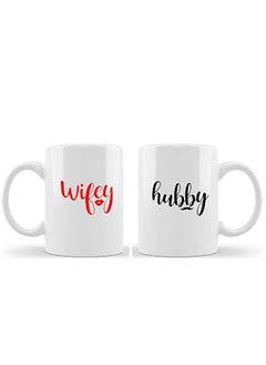 PRINTSHOP4ME Happy Anniversary Couple Mug Gifts | Best Anniversary MUG | Wedding Anniversary Mug | Anniversary Couple Mug| COFFEE MUG - Set of 2 Pcs (Design 3)  - Image 1