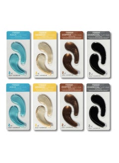 masque Bar masque BAR Assorted Eye Patches 8 Pairs  Korean Beauty Under Eye Bag Treatment  Moisturize and Hydrate Skin Around Eyes  Reduce Fine Lines Wrinkles Dark Circles and Crows Feet 