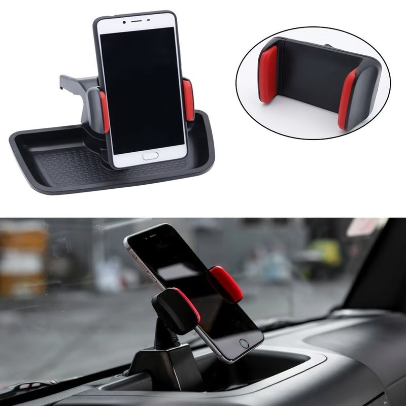Car Phone Holder With Storage Bin For Jeep Wrangler 2012 2017 JK Vehicle Interior Accessories 1pc - Image 2