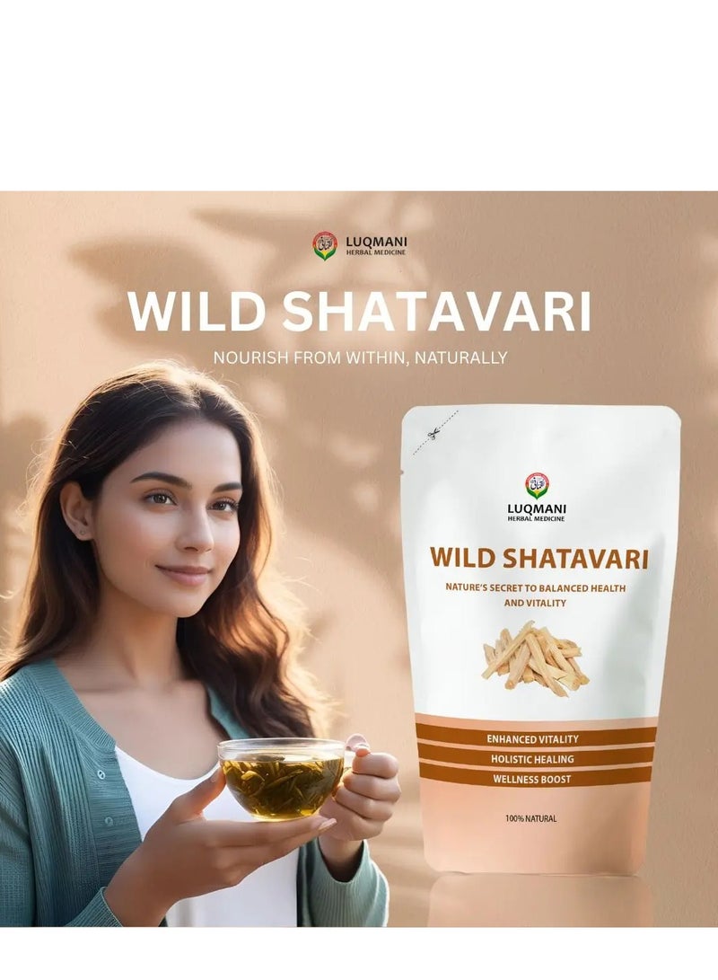 Luqmani Herbs Wild Shatavari Asparagus Sitawar 100 Gm Raw  - Image 2