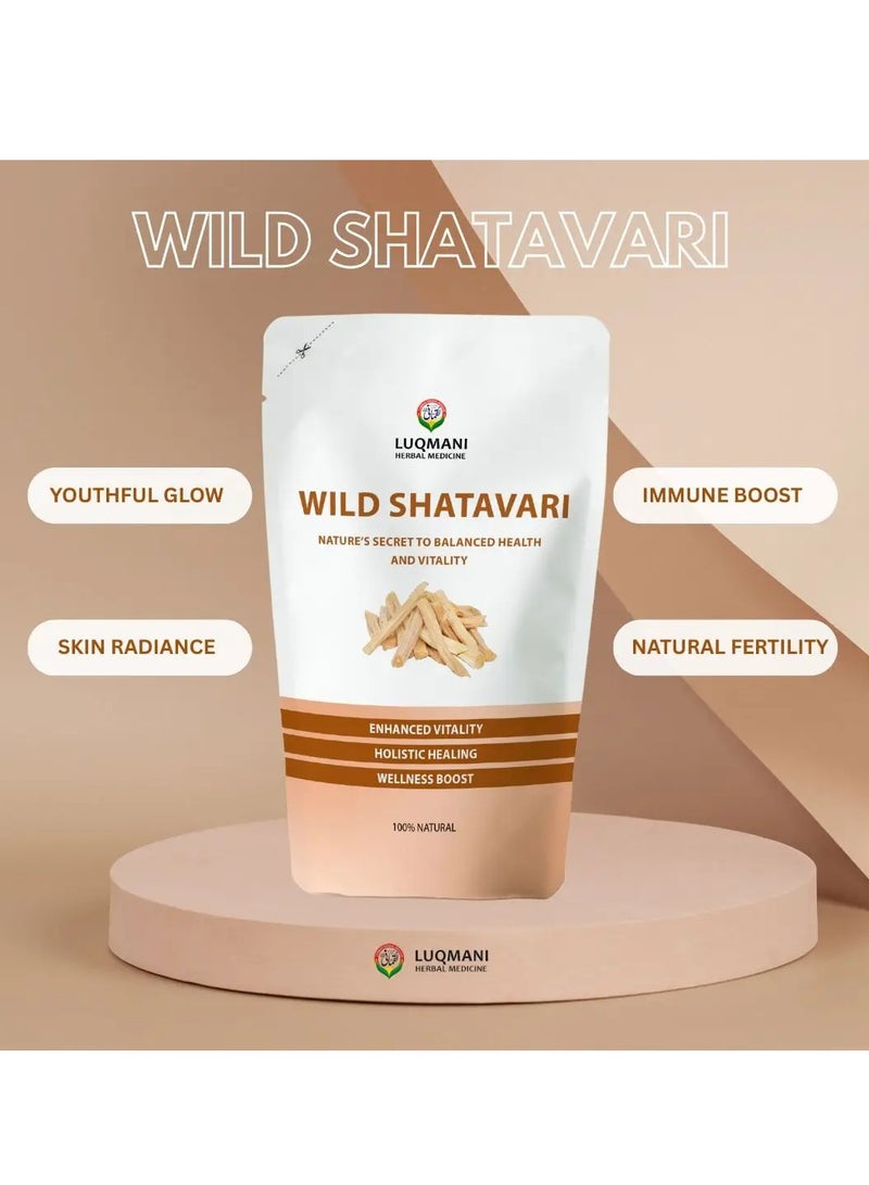 Luqmani Herbs Wild Shatavari Asparagus Sitawar 100 Gm Raw  - Image 3