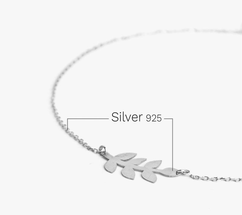 Minza “Wheat” Women’s Silver Anklet, Sterling Silver 925 Wheat Pendant, Adjustable Chain Anklet, Jewelry for Casual & Special Occasion - Image 3