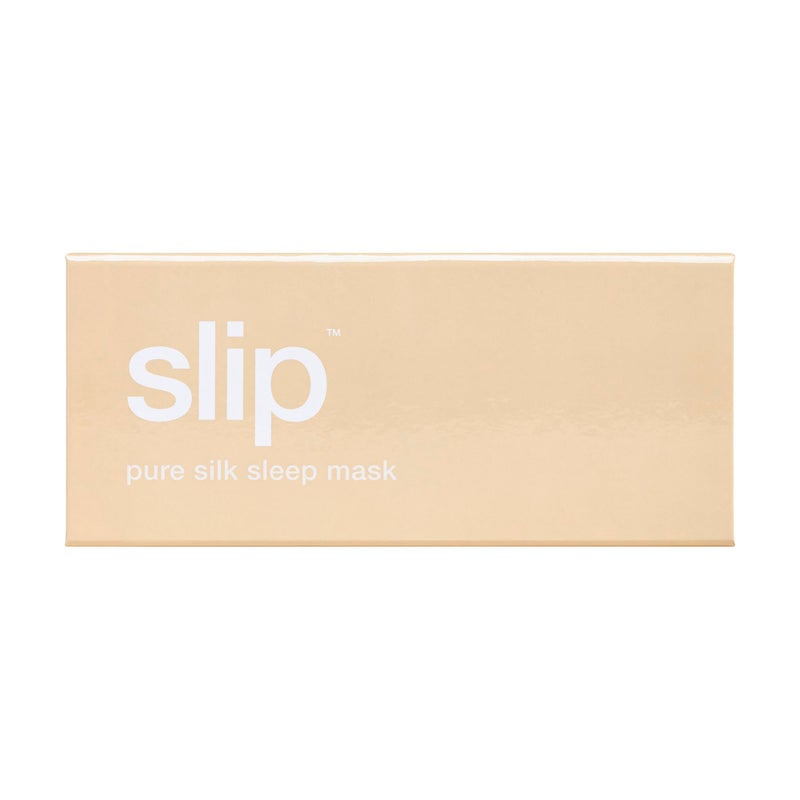 slip Pure Silk Sleep Mask - Caramel | 100% Mulberry Silk, Ultra Soft & Comfortable | Blocks Light for Restful Sleep, Adjustable Strap for Perfect Fit | Gentle on Skin & Hair, Ideal for Travel & Home - Image 4
