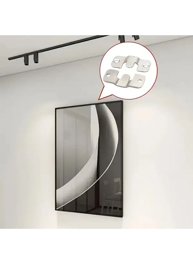 8 قطع مجموعة موصل مشابك تعليق إطار الصور DIY لديكور المنزل اكسسوارات الأجهزة - Image 4
