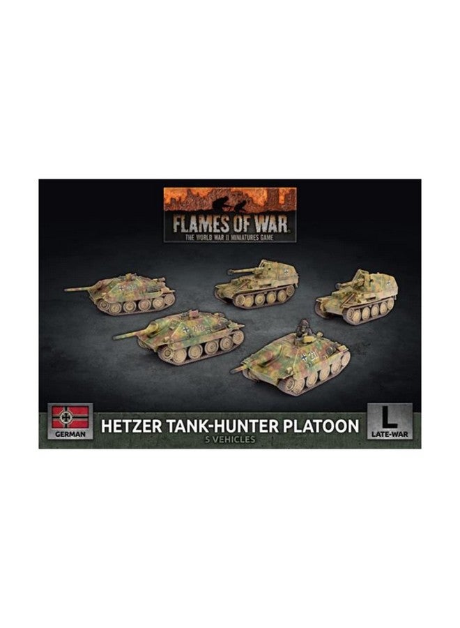 Gale Force Nine Flames of War: Bagration German Hetzer/Marder Tank Hunter Platoon (GBX167)