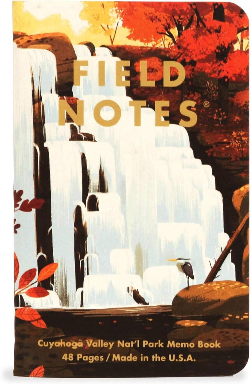 Field Notes : National Parks Series (Series E - Denali, Cuyahoga, Olympic) - Graph Paper Memo Book 3-Pack - 3.5 x 5.5 Inch - Image 3
