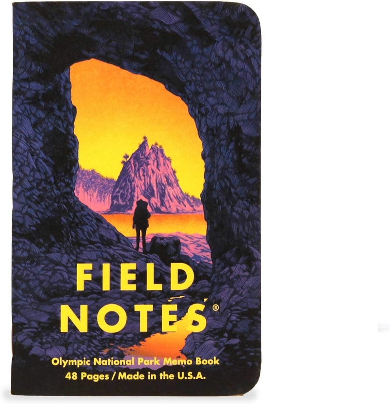Field Notes : National Parks Series (Series E - Denali, Cuyahoga, Olympic) - Graph Paper Memo Book 3-Pack - 3.5 x 5.5 Inch - Image 4