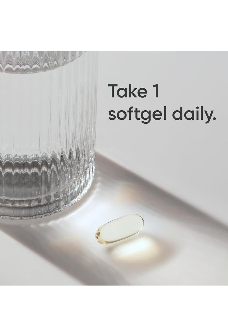 أوميغا 3، قوة ثلاثية، ١٢٥٠ ملغ، مصنوع من ألاسكا وأوميغا، مع ثلاثي جليسريد إيكوسابنتينويك ودوكوساهيكسانويك | دعم القلب والدماغ والمفاصل | معتمد من IFOS بخمس نجوم، غير معدل وراثيًا وخالٍ من الغلوتين - ٩٠ كبسولة هلامية - Image 5