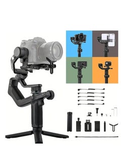 FeiyuTech FeiyuTech Scorp Mini 3-Axis All In One Gimbal Stabilizer For Mirrorless Camera With Short Lens, Compact Cameras, Action Camera Gopro, 54-88mm Width IPhone 15 Pro, 1.3" Touch Screen, 2.6lbs Payload  - Image 1