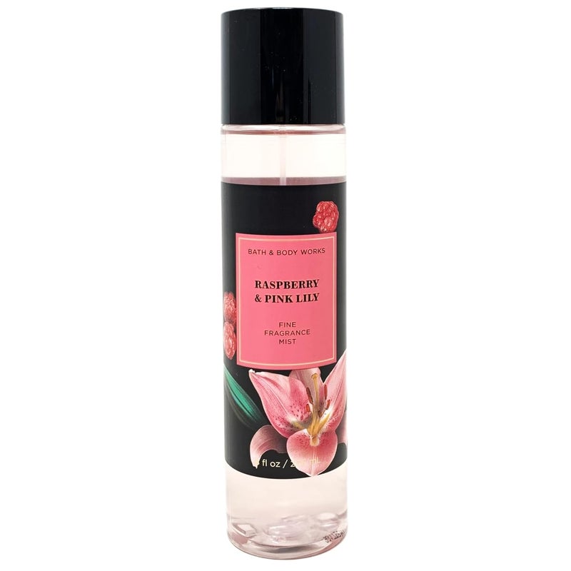 Bath Raspberry Pink Lily Duo Gift Set Includes Fine Fragrance Mist and Ultra Shea Body Cream Full Size - Image 2