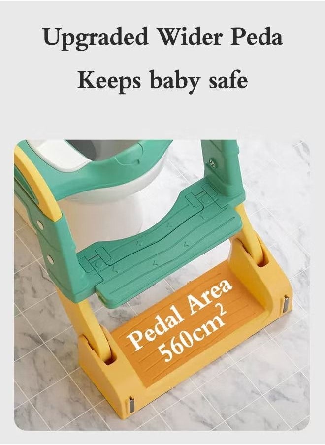 Potty Training Toilet Seat with Step Stool Ladder for Boys and Girls