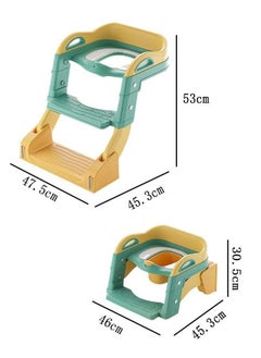 Gonice Potty Training Toilet Seat with Step Stool Ladder for Boys and Girls  - Image 2