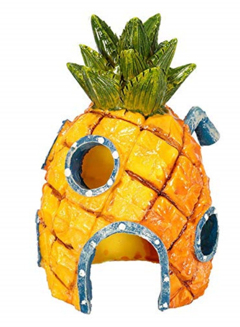 3Pcs/Set SquarePants Pineapple House Aquarium Decor, Squidward House & Cartoon Home Ornaments Non-Toxic Resin Fish Tank Accessories for Kids & Adults, Safe for All Aquariums - Image 3