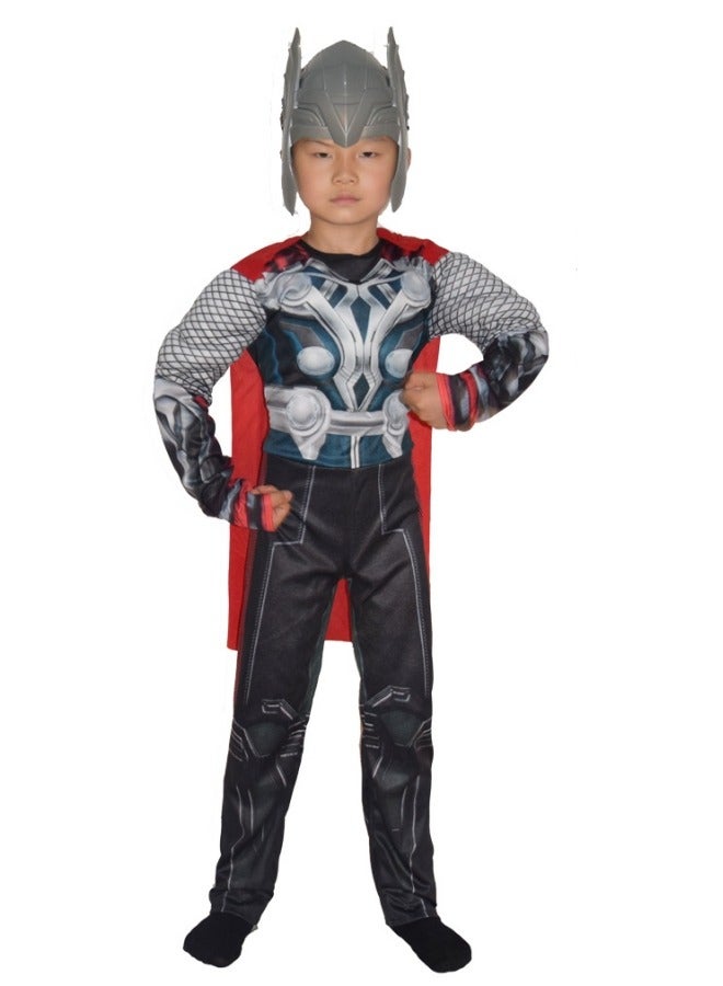Children's Cosplay Muscle Costume *Thor + Pu Mian