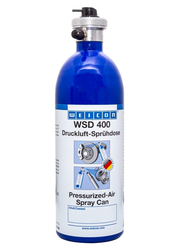 وايكون علبة رذاذ هواء مضغوط WEICON WSD 400 | علبة ألمنيوم قابلة لإعادة التعبئة - Image 1