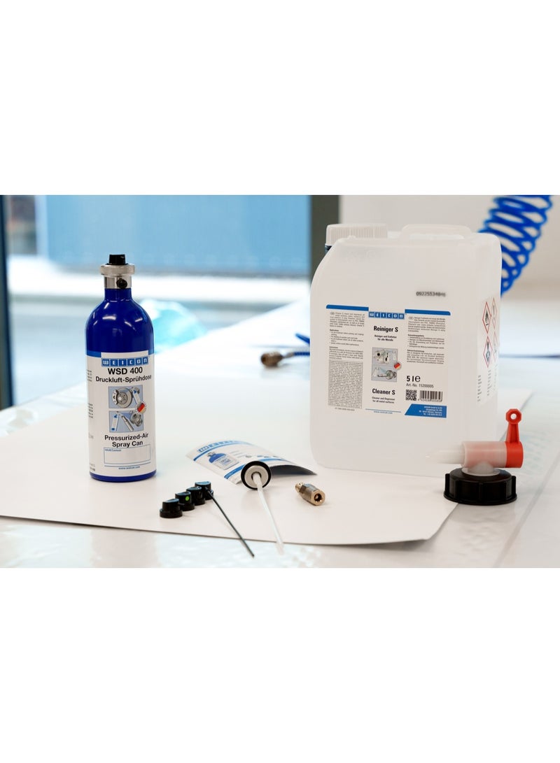 وايكون علبة رذاذ هواء مضغوط WEICON WSD 400 | علبة ألمنيوم قابلة لإعادة التعبئة - Image 2