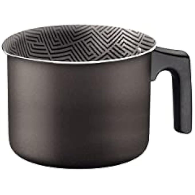 rayihni Paris Texture 10Cm 08L Graphite Aluminum Multipurpose Boiler With Interior And Exterior Starflon Max Lead Pfoa Free Nonstick Coating - Image 1