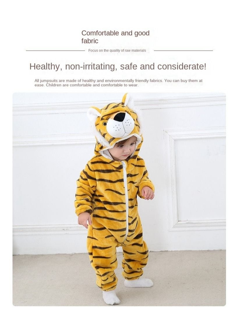 1-Piece Children's Tiger Onesie Party Costume