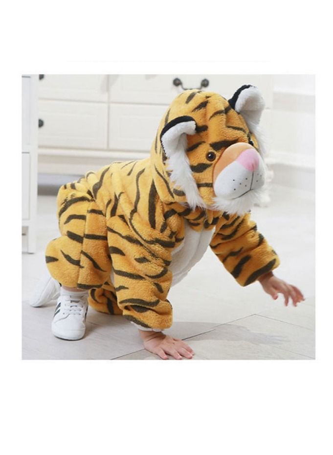 1-Piece Children's Tiger Onesie Party Costume