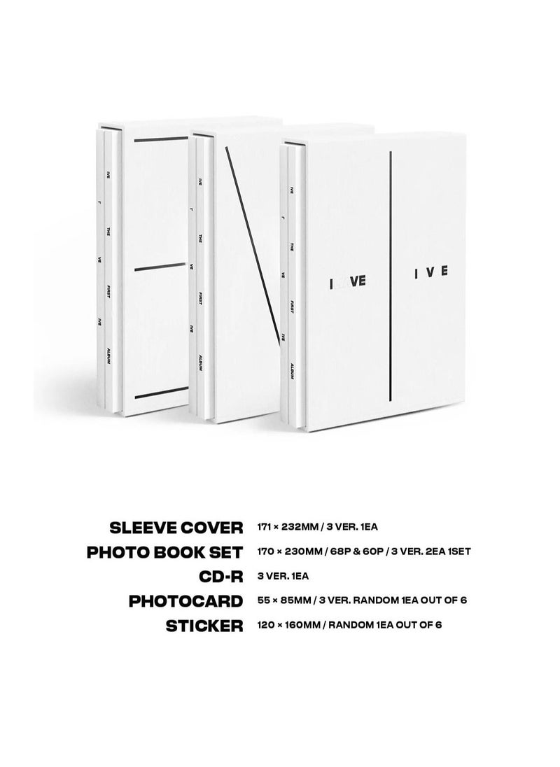 Starship Entertainment - Kpop Band IVE 1st Full Album I've Version 1 CD with Photobook Photocards and More - Image 1