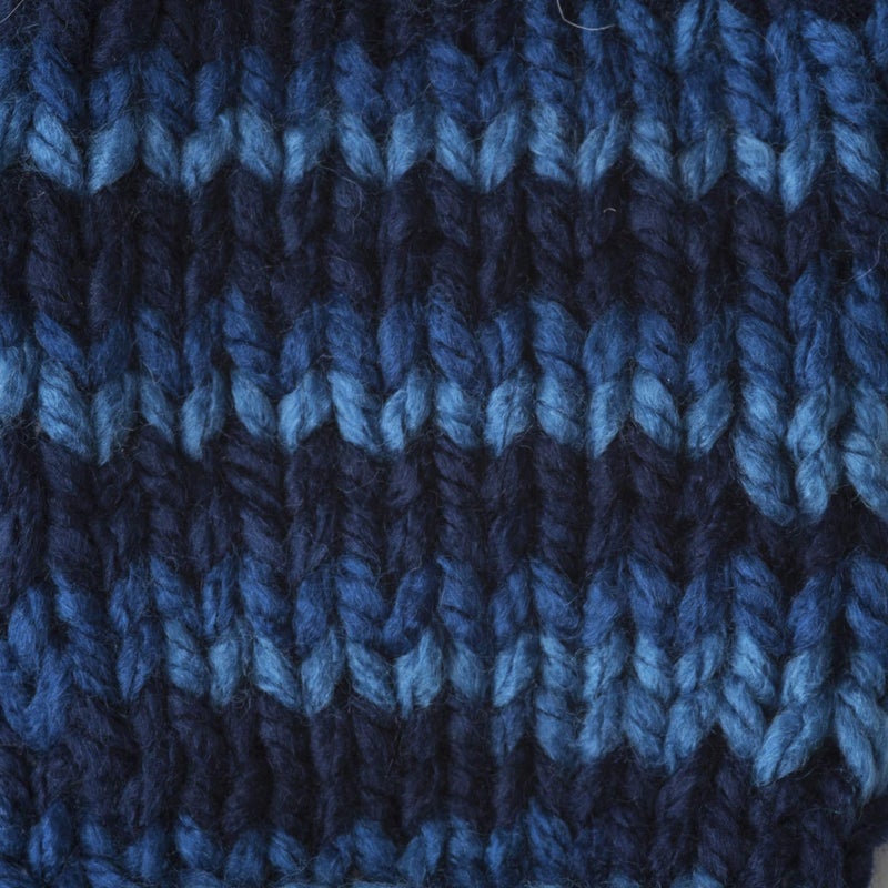 Bernat Softee Chunky Ombre Yarn, 2.5 oz, Gauge 5 Bulky Chunky, 100% Acrylic, Denim Ombre - Image 4