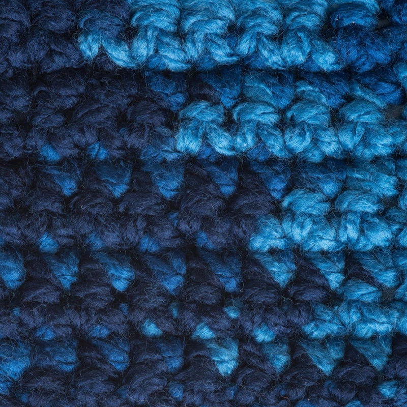 Bernat Softee Chunky Ombre Yarn, 2.5 oz, Gauge 5 Bulky Chunky, 100% Acrylic, Denim Ombre - Image 3