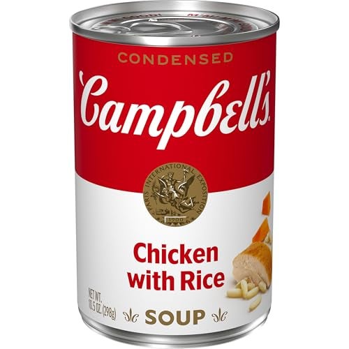 Campbell'S Campbells Condensed Chicken with Rice Soup 105 Ounce Can - Image 1