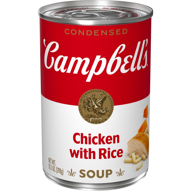 Campbell'S Campbells Condensed Chicken with Rice Soup 105 Ounce Can - Image 3