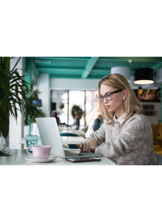 Porodo Lifestyle Perea Anti-Blue Light Glasses with Scratch-Resistant TR90 Frame - Image 4
