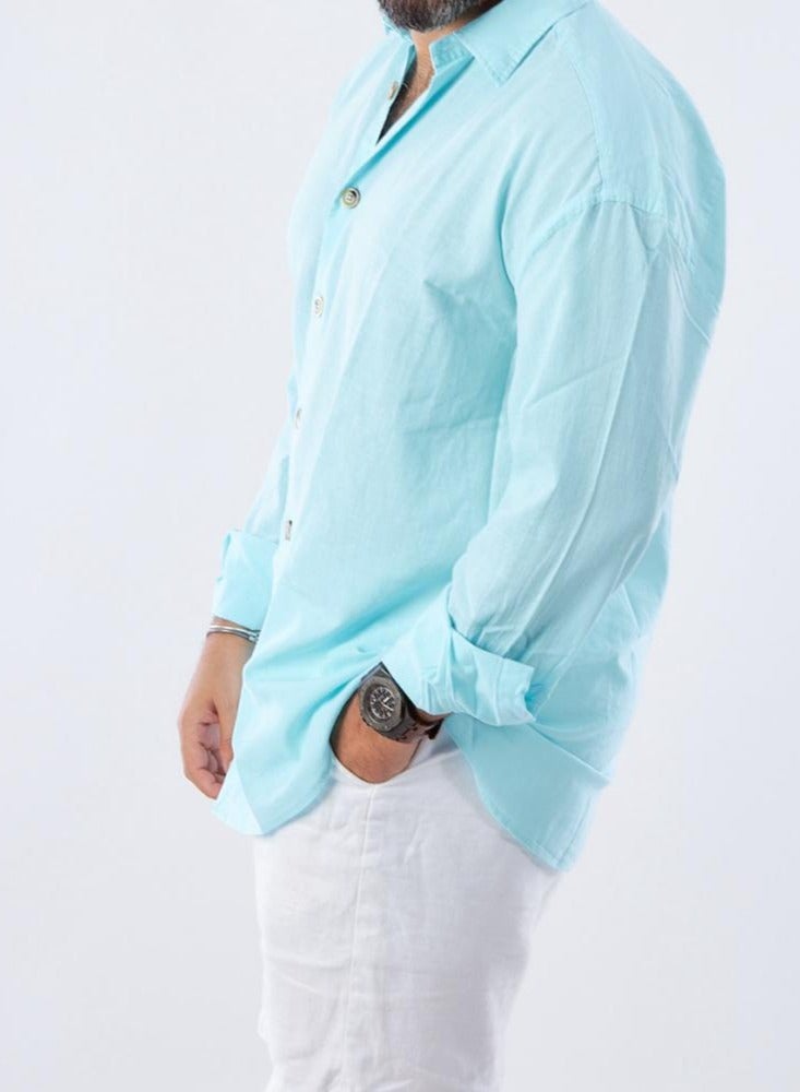 OtherMax Natural linen shirt - Image 3