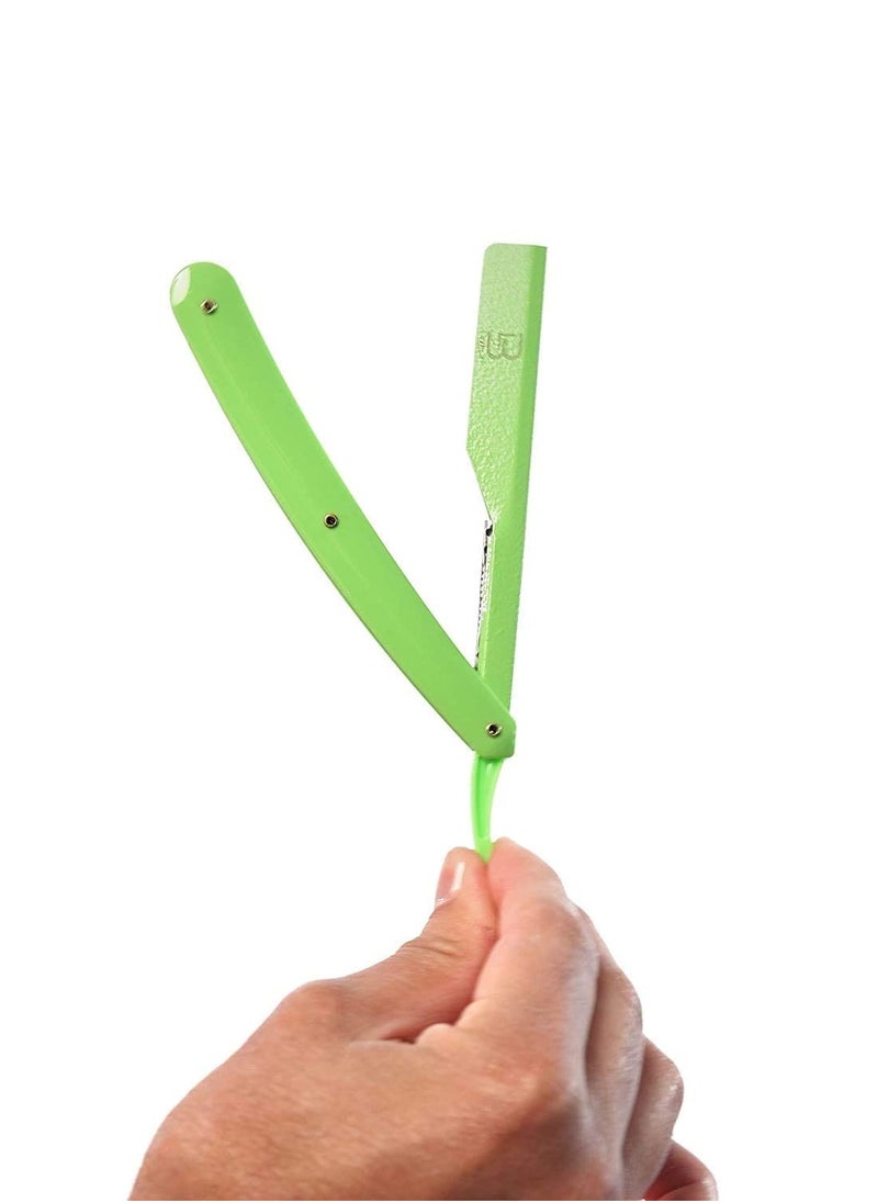 L3VEL3 - Level 3 Straight Razor Holder - Excellent Grip and Control - Precision Shaving Control - Level Three Straight Razor Holder - Blue - Image 1
