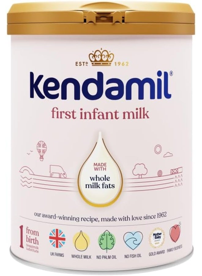 Kendamil Classic Stage 1 First Infant Milk (0–6 Months), 800g (Pack of 6) - Image 2