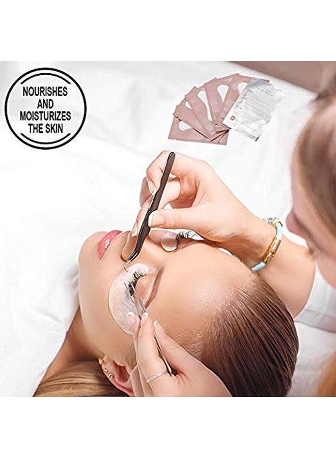 Ocim 100 Pairs Gel Pads Lash Extensions,Eye Lash Pads Hydrogel Patches for Eyelash Extension,Pink - Image 5