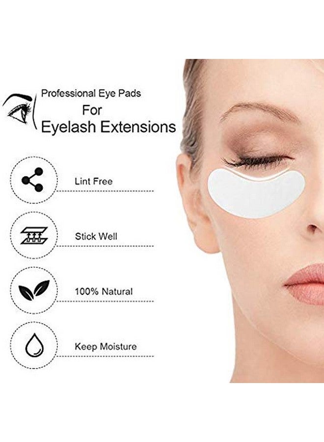 Ocim 100 Pairs Gel Pads Lash Extensions,Eye Lash Pads Hydrogel Patches for Eyelash Extension,Pink - Image 2