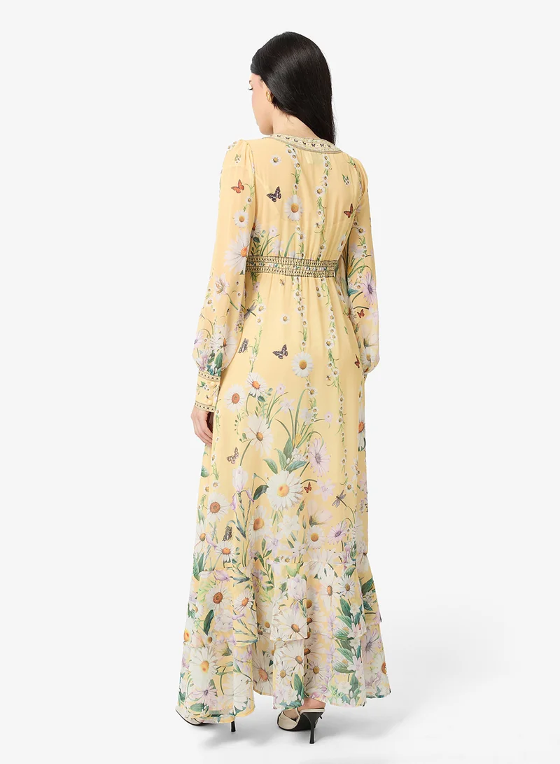 ايلا Floral  Print Dress