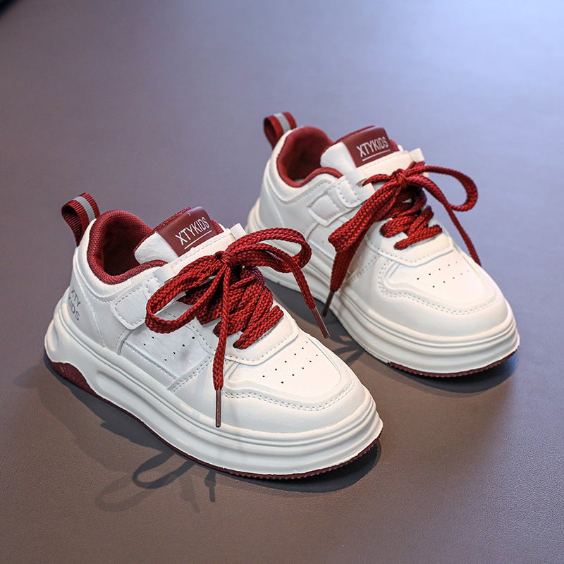 Women'S Shoes Low-Top Board Shoes New Autumn Children'S Sneaker White Shoes Youth Casual Shoes Torre Shoes - Image 4