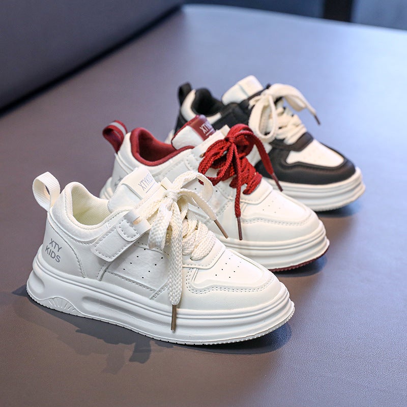 Women'S Shoes Low-Top Board Shoes New Autumn Children'S Sneaker White Shoes Youth Casual Shoes Torre Shoes - Image 2