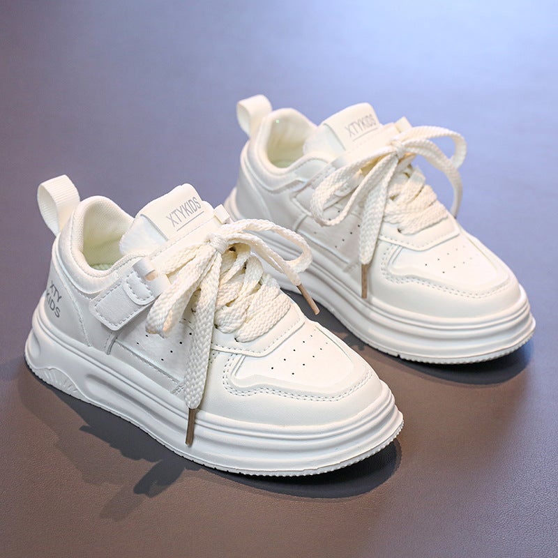 Women'S Shoes Low-Top Board Shoes New Autumn Children'S Sneaker White Shoes Youth Casual Shoes Torre Shoes - Image 3