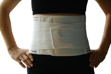 Alpha Medical Double Closure Abdominal Hernia Binder Abdominal Hernia Support Reduction Device Large - Image 2