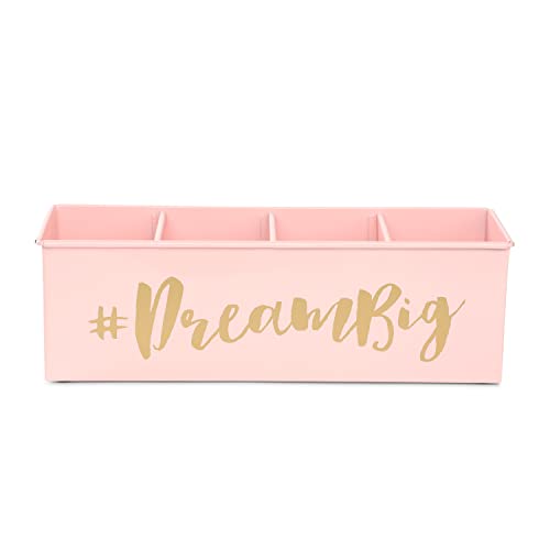DUDKI Pen Holder for Desk Good Vibes Pencil Holder for Home Office Desk Organizer Tabletop Decoration Pencil Holder Organizer for Desk Accessories - Image 1