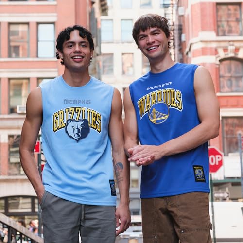 Ultra Game Men's NBA Official Sleeveless Players Mesh Tank Top Muscle T-Shirt, Memphis Grizzlies, Ja Morant, Team Color, Large - Image 3