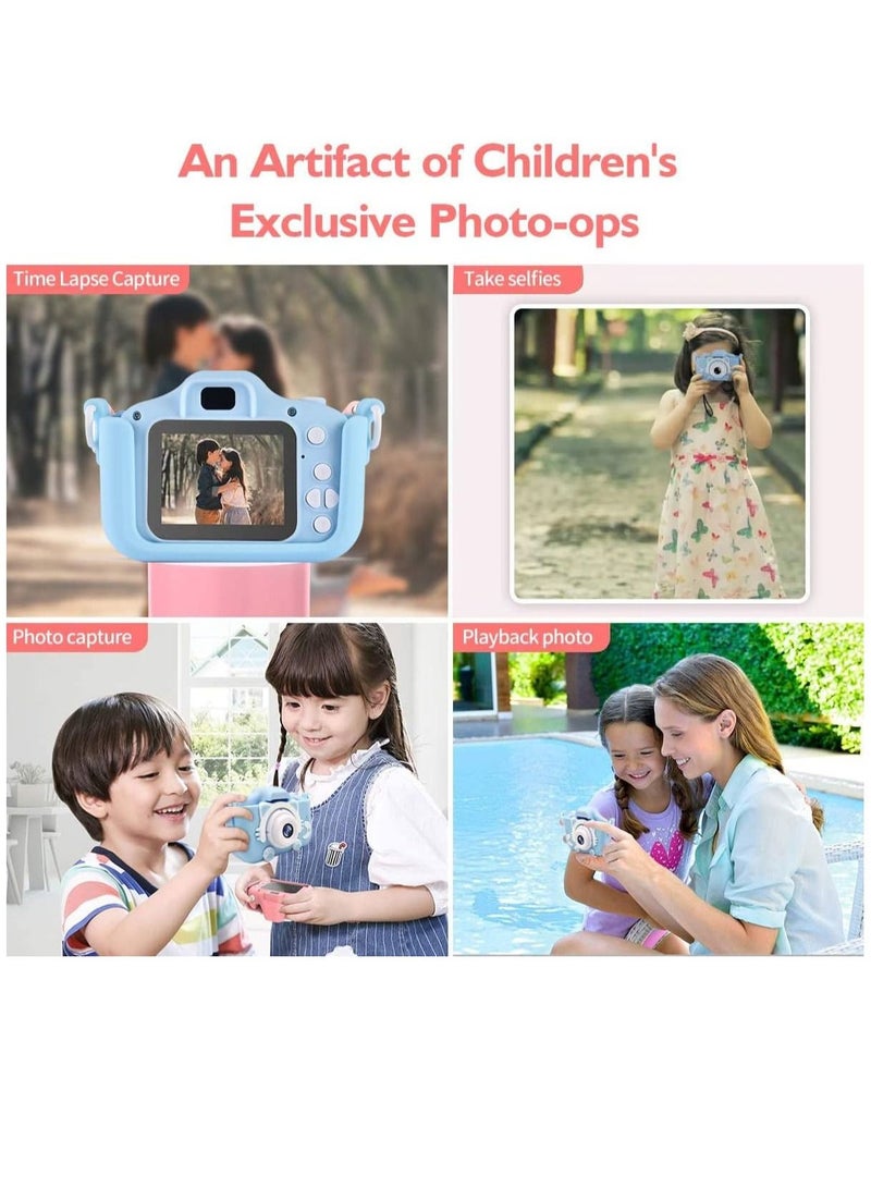 Kids HD Camera for Girls/Boys, 3-9 Year Old Toys for Girls/Boys, Birthday Gift for Age 6-9 Girls/Boys Kids Digital Dual Camera  - Image 4