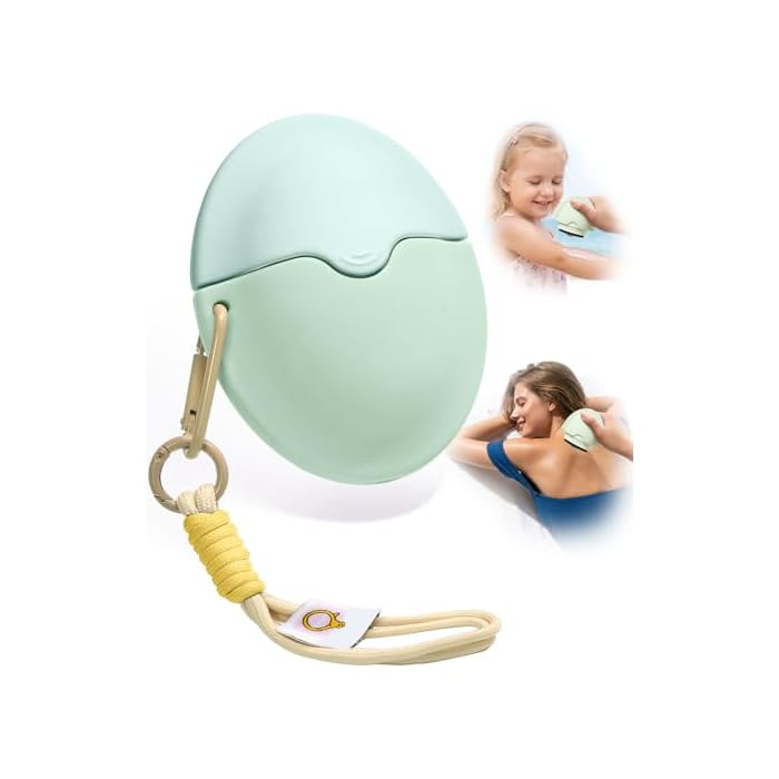 Sunscreen Applicator for Kids & Adults – Refillable Roll-On Sunscreen Tool with Protective Cap, BPA-Free, No Mess Lotion Applicator for Face, Body & Back | Portable & Easy Application
